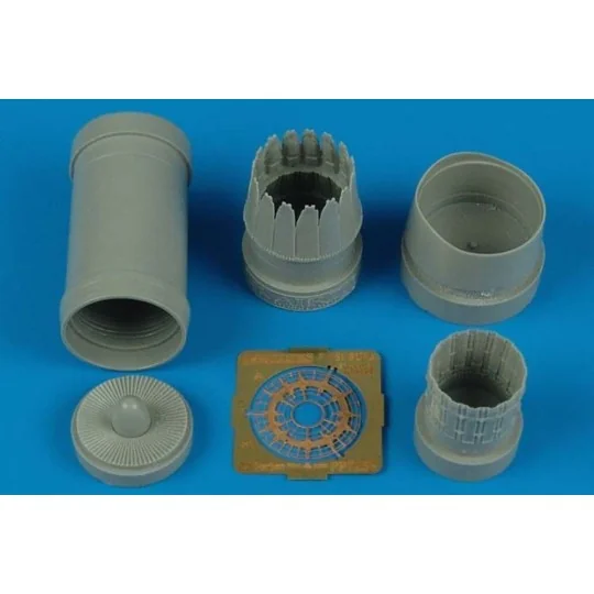 F-16l Sufa exhaust nozzle for Hasegawa, 1/72 - Aires 7255 F-16l Sufa exhaust nozzle for Hasegawa, 1/72 - Aires 7255