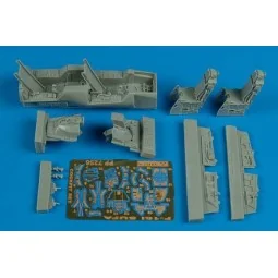 F-16l Sufa cockpit set for Hasegawa - Aires 7256