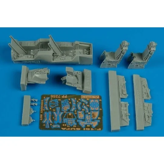 F-16l Sufa cockpit set for Hasegawa - Aires 7256