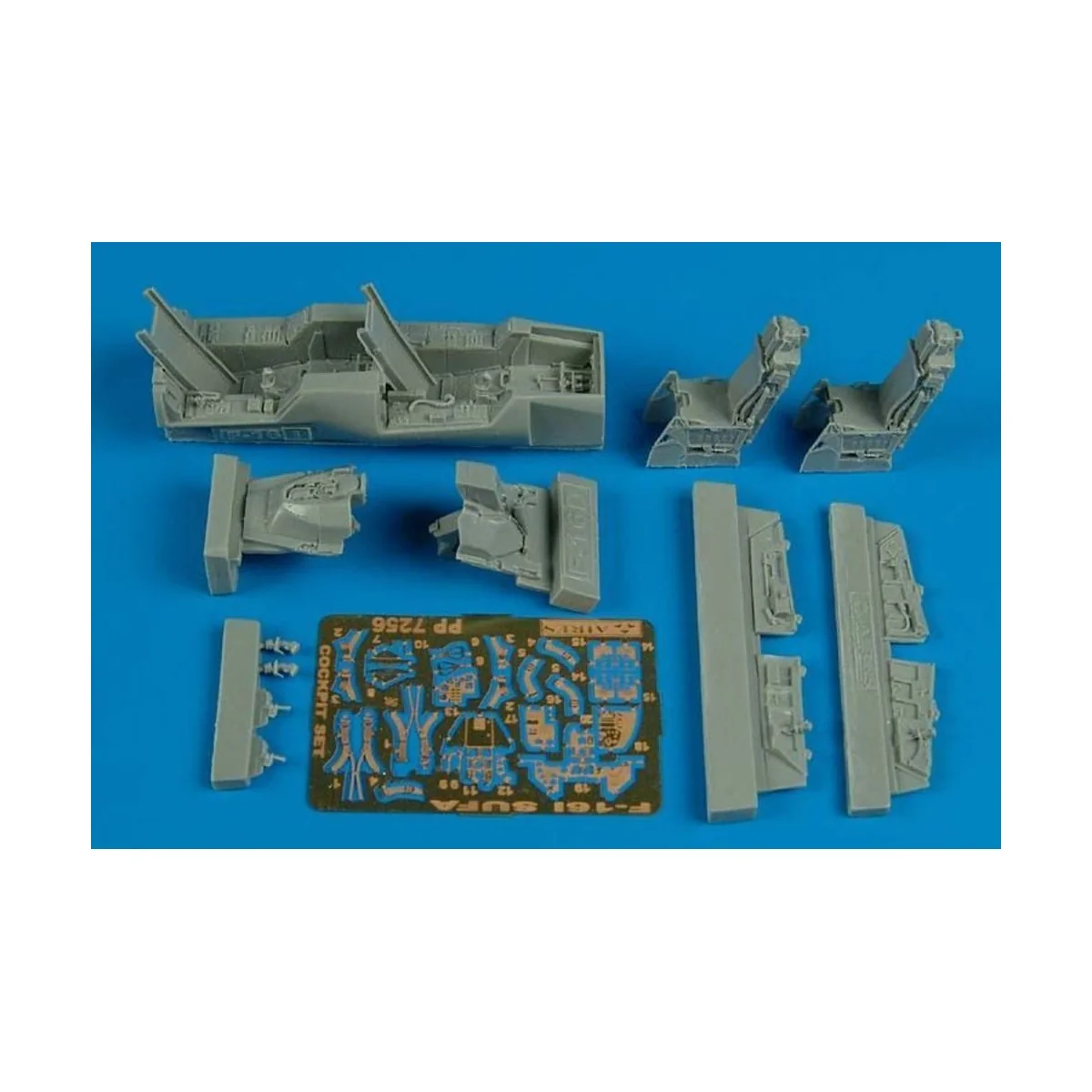 F-16l Sufa cockpit set for Hasegawa, 1/72 - Aires 7256