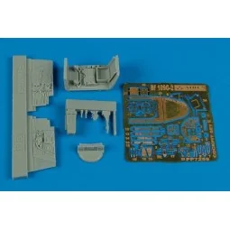 Bf 109G-2 cockpit set for Fine Models, 1/72 - Aires 7259