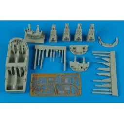 EA-6B Prowler ICAP-2(early)cockp.set HAS, 1/72 - Aires 7266