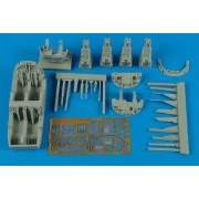 EA-6B Prowler ICAP-2(early)cockp.set HAS - Aires 7266