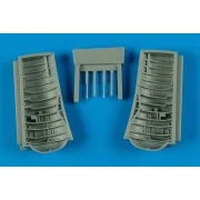 SB2C Helldiver wheel bay for Academy, 1/72 - Aires 7274