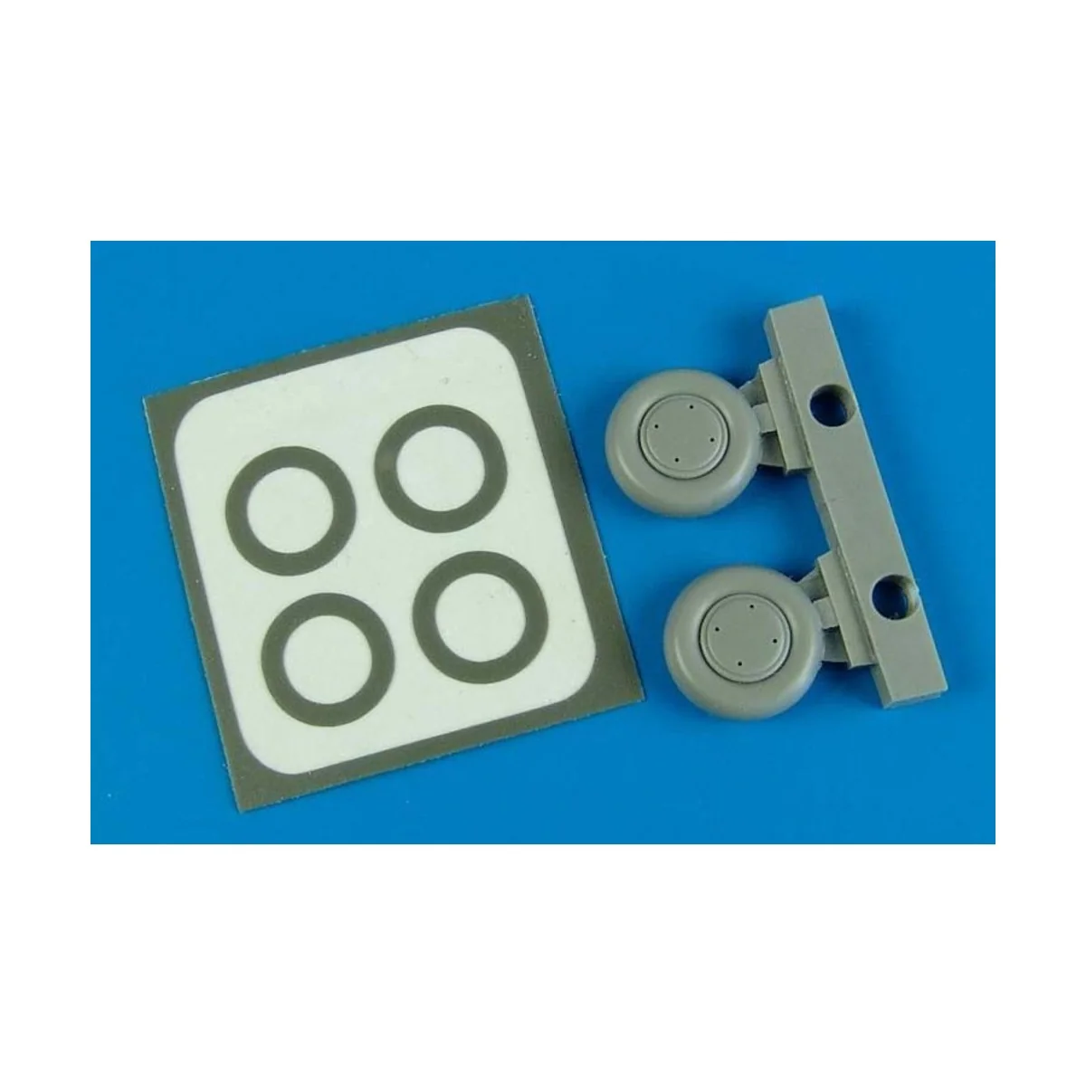 P-40B wheels & paint mask for Airfix, 1/72 - Aires 7277 P-40B wheels & paint mask for Airfix, 1/72 - Aires 7277