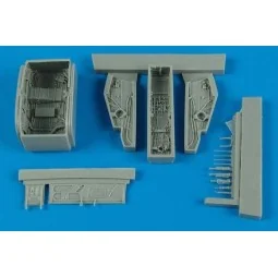 F-100C/D Super Sabre wheel bay for TRU, 1/72 - Aires 7279