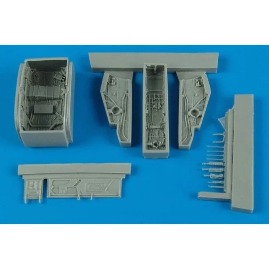 F-100C/D Super Sabre wheel bay for TRU, 1/72 - Aires 7279