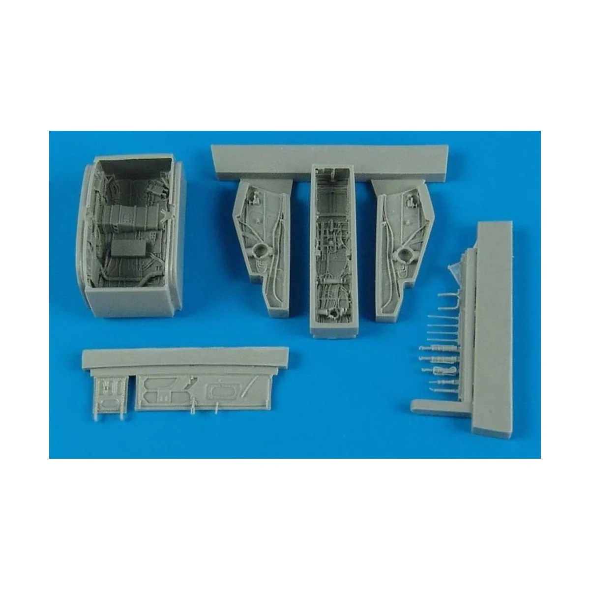 F-100C/D Super Sabre wheel bay for TRU, 1/72 - Aires 7279