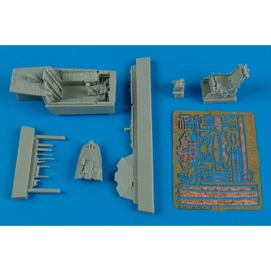 Su-27 Flanker B/J-11B cockpit set (TRU), 1/72 - Aires 7280 Su-27 Flanker B/J-11B cockpit set (TRU), 1/72 - Aires 7280