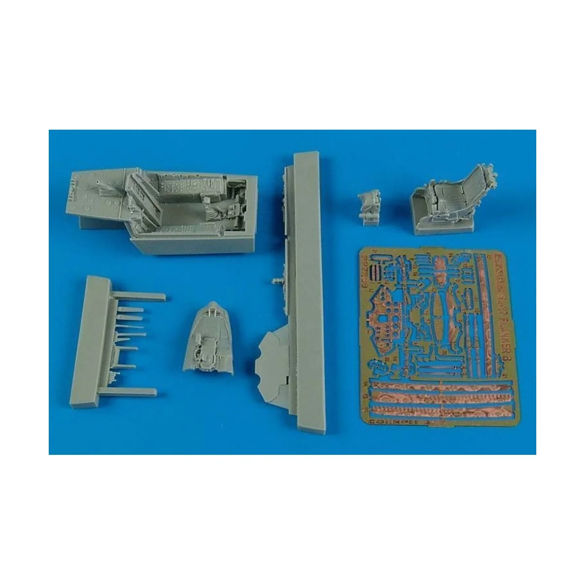 Su-27 Flanker B/J-11B cockpit set (TRU), 1/72 - Aires 7280 Su-27 Flanker B/J-11B cockpit set (TRU), 1/72 - Aires 7280