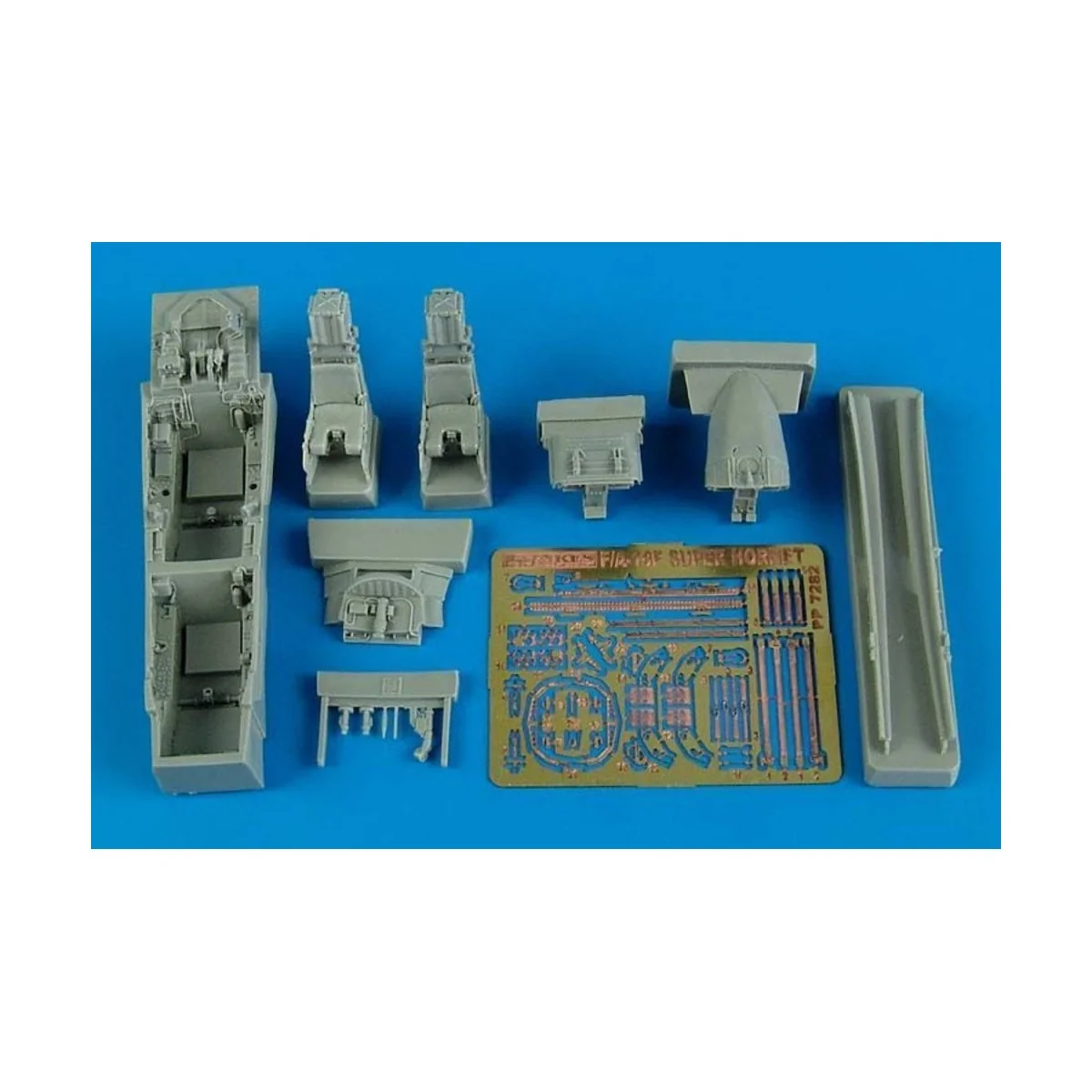 F/A-18E/F Super Hornet cockpit set f.Has, 1/72 - Aires 7282