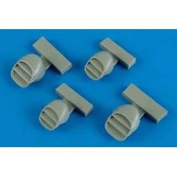 Harrier FRS.1/GR.3/AV-8A exhaust nozzles, 1/72 - Aires 7285