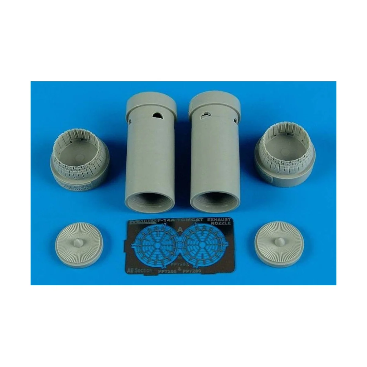 F-14A Tomcat exhaust nozzles opened p.HB, 1/72 - Aires 7286 F-14A Tomcat exhaust nozzles opened p.HB, 1/72 - Aires 7286