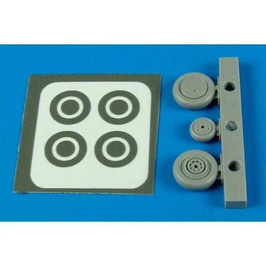 P-39 Aircobra wheels&paint masks f.ACAD., 1/72 - Aires 7287 P-39 Aircobra wheels&paint masks f.ACAD., 1/72 - Aires 7287