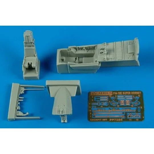 F/A-18E Super Hornet cockpit set f.Haseg, 1/72 - Aires 7288 F/A-18E Super Hornet cockpit set f.Haseg, 1/72 - Aires 7288