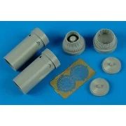 F-14 Tomcat exhaust nozzles -varied p.HB, 1/72 - Aires 7289 F-14 Tomcat exhaust nozzles -varied p.HB, 1/72 - Aires 7289