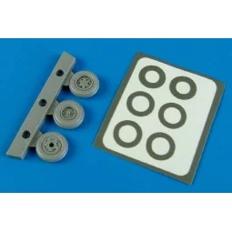 AV-8B Harrier wheels & paint masks - Aires 7290