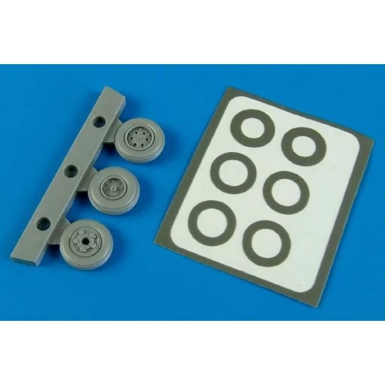 AV-8B Harrier wheels & paint masks - Aires 7290