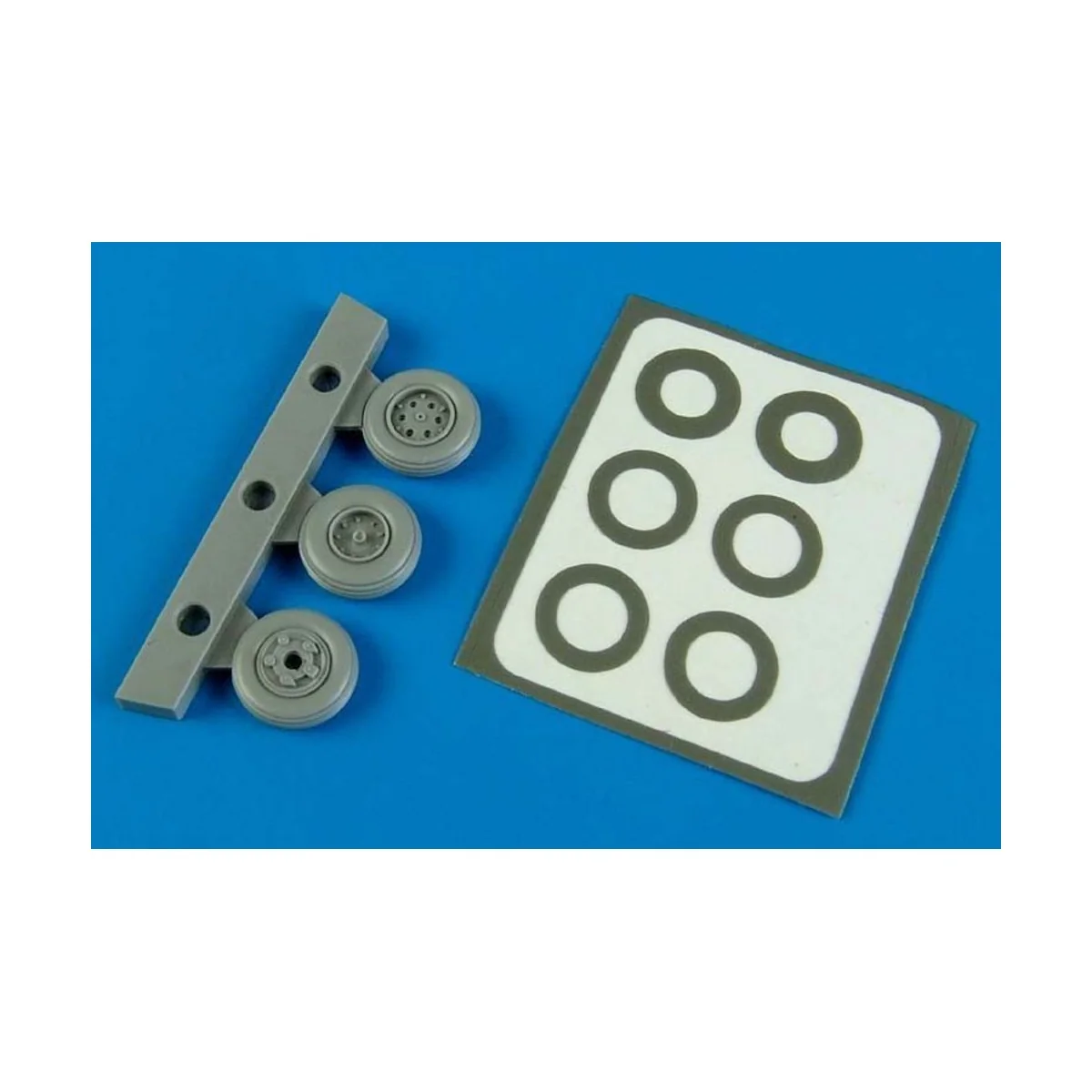 AV-8B Harrier wheels & paint masks - Aires 7290