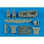 F-14A Tomcat cockpit set for Fujimi, 1/72 - Aires 7293