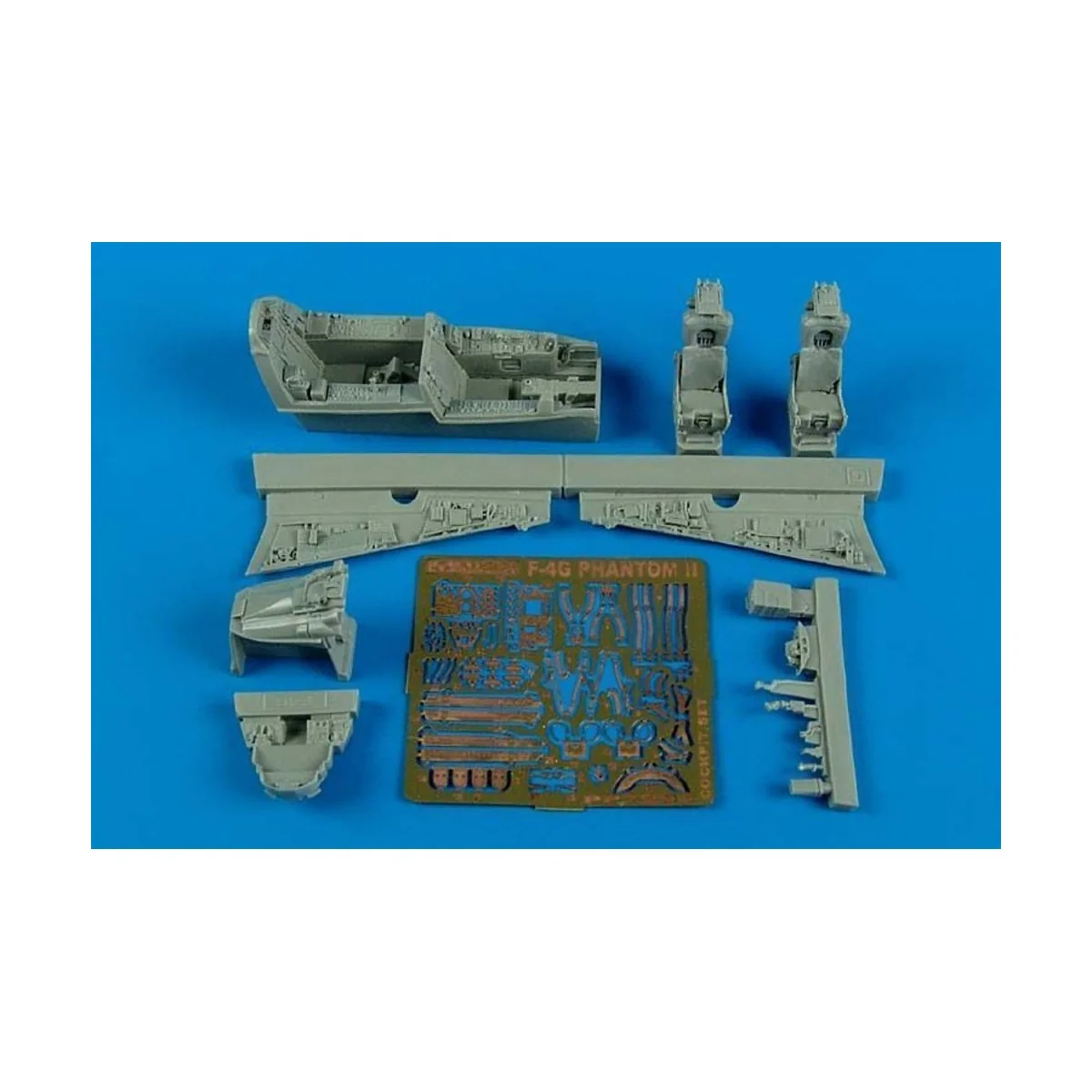 F-4G Phantom II cockpit set for Hasegawa, 1/72 - Aires 7294 F-4G Phantom II cockpit set for Hasegawa, 1/72 - Aires 7294