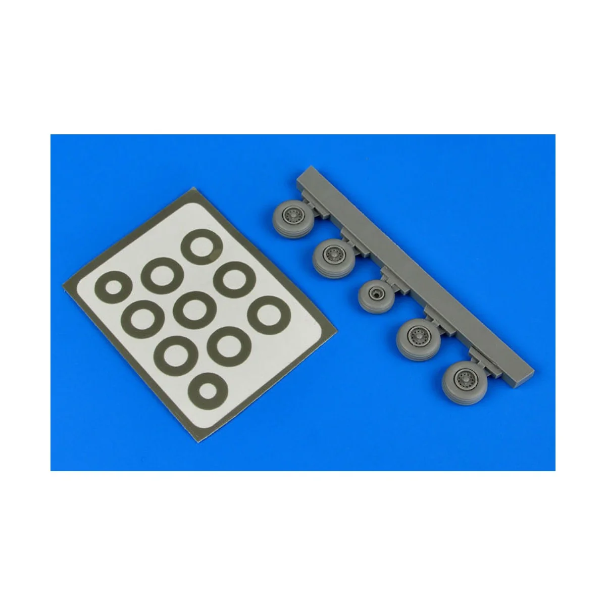 Sepecat Jaguar wheels & paint masks - Aires 7300