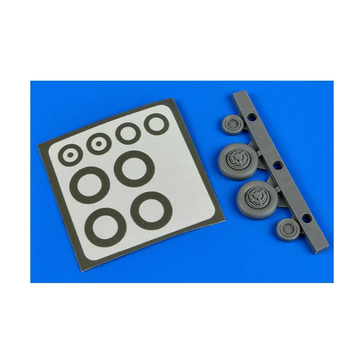 F-100 Super Sabre wheels & paint masks, 1/72 - Aires 7304