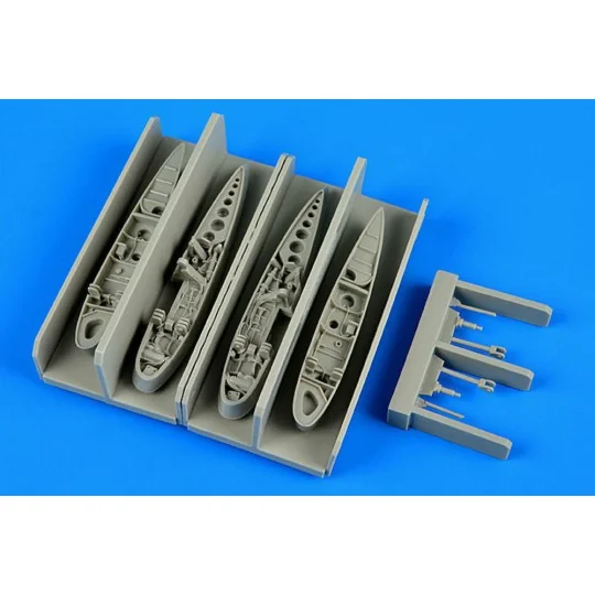 F9F Panther wingfolds for Hobby Boss, 1/72 - Aires 7305 F9F Panther wingfolds for Hobby Boss, 1/72 - Aires 7305