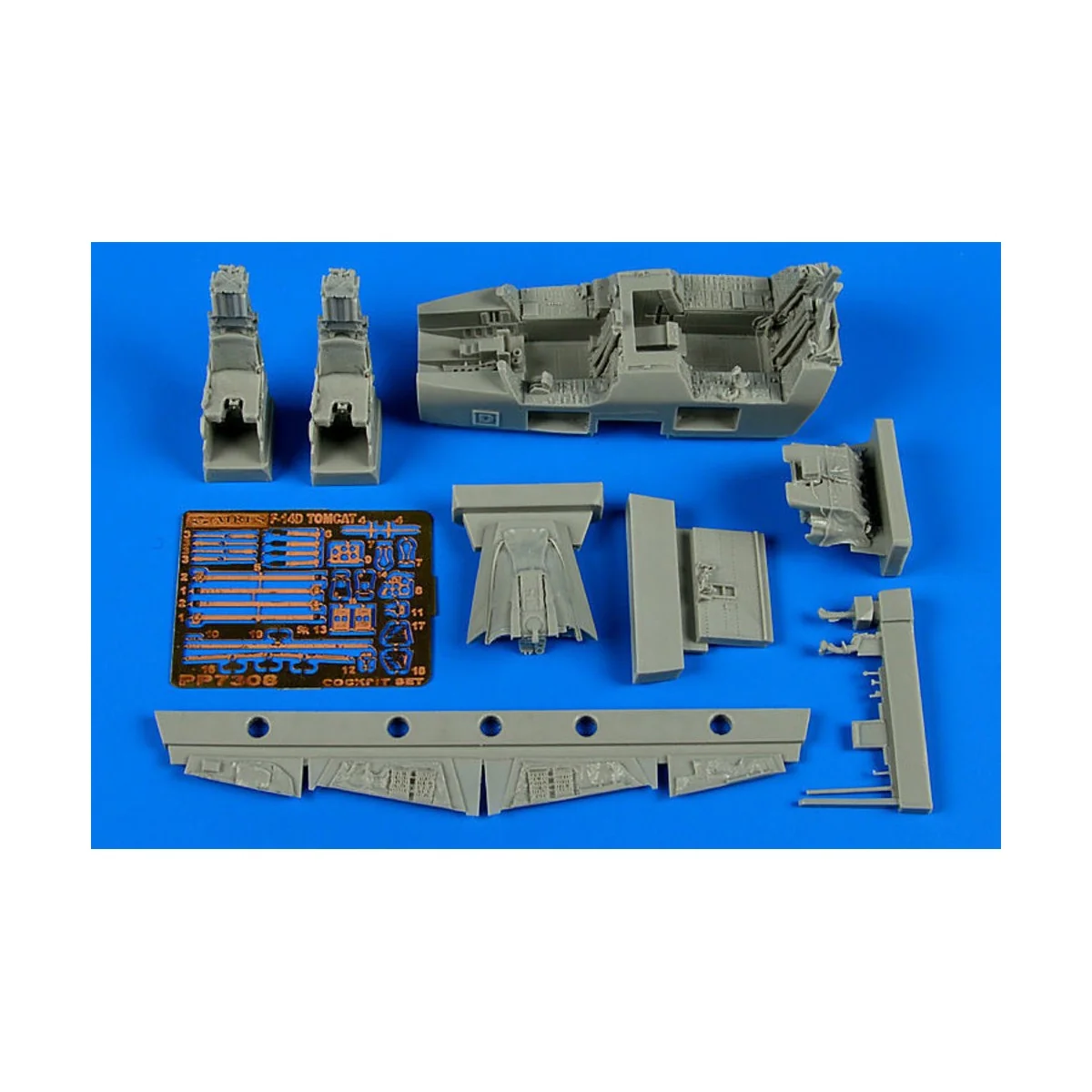 F-14D Super Tomcat cockpit set f.Fujimi - Aires 7308