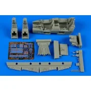 F-14D Super Tomcat cockpit set f.Fujimi, 1/72 - Aires 7308
