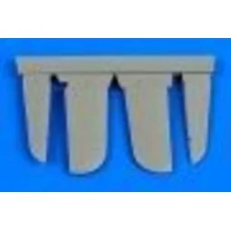 Hawker Typhoon IB control surfaces f.Air, 1/72 - Aires 7315