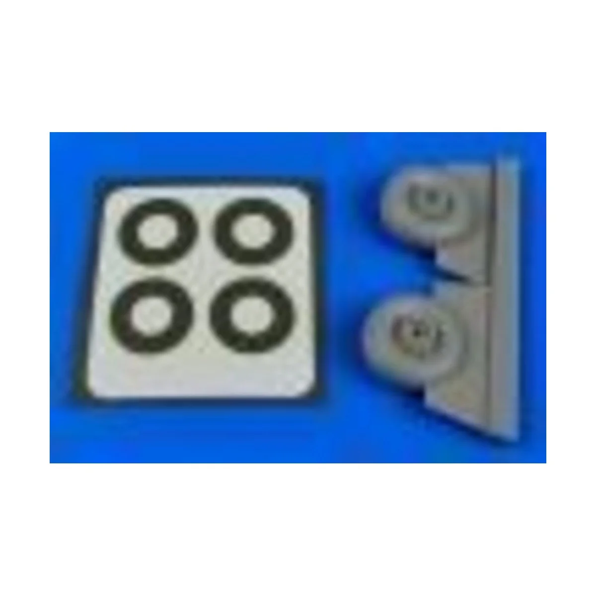 C-47 Skytrain wheels &paint masks f.Airf, 1/72 - Aires 7316 C-47 Skytrain wheels &paint masks f.Airf, 1/72 - Aires 7316