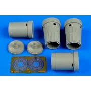 Su-27SM Flanker B exhaust nozzles f.Zvez, 1/72 - Aires 7320 Su-27SM Flanker B exhaust nozzles f.Zvez, 1/72 - Aires 7320