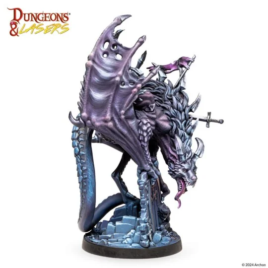 Dungeons & Lasers Miniatures: DEUSLAIR: WOLFRAKE - Archon Studio DN...