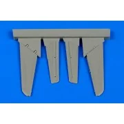 MiG-15 control surfaces for Eduard, 1/72 - Aires 7322 MiG-15 control surfaces for Eduard, 1/72 - Aires 7322