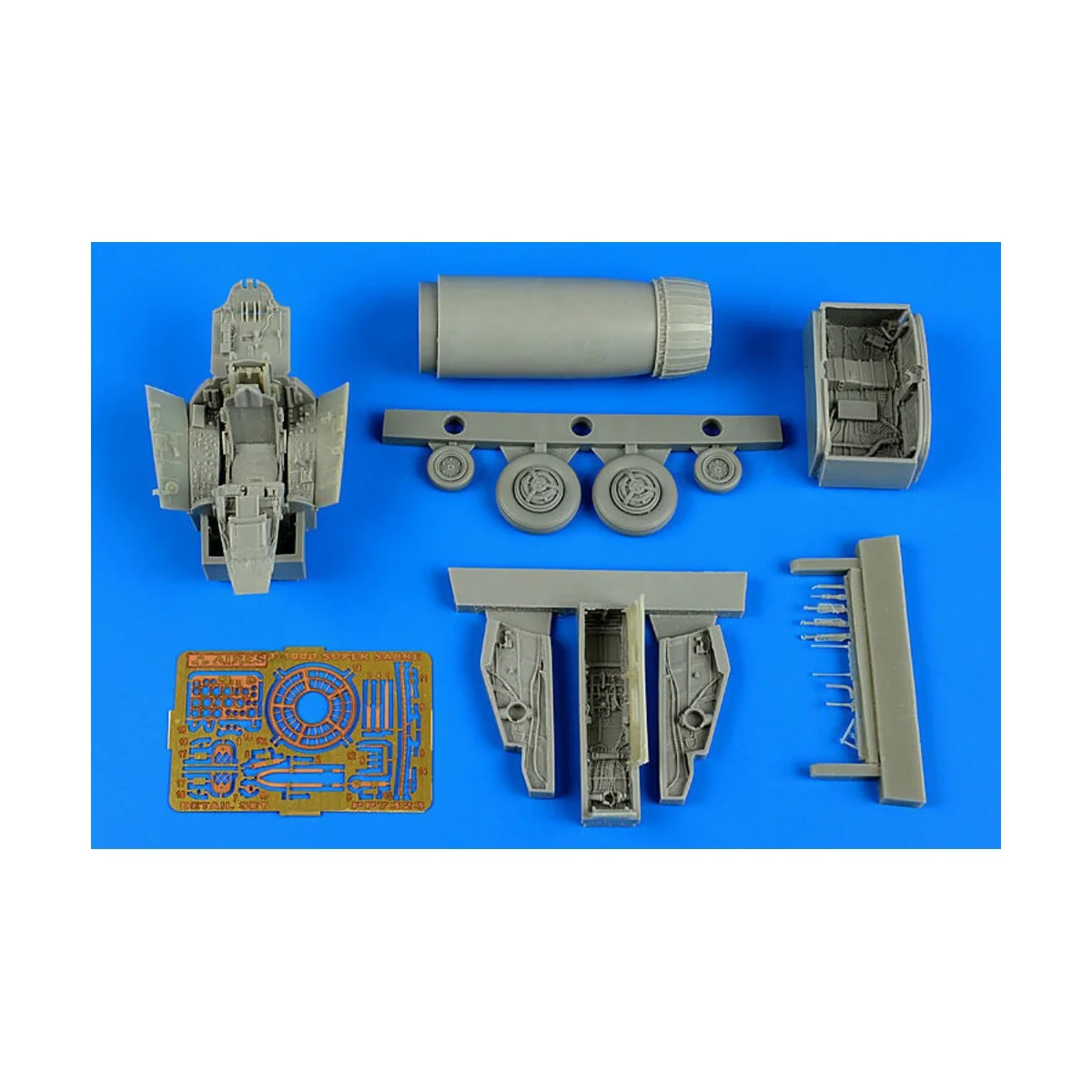 F-100D Super Sabre detail set for Trumpe, 1/72 - Aires 7323 F-100D Super Sabre detail set for Trumpe, 1/72 - Aires 7323