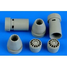 F/A-18E/F Super Hornet exhaust nozzles-c, 1/72 - Aires 7325