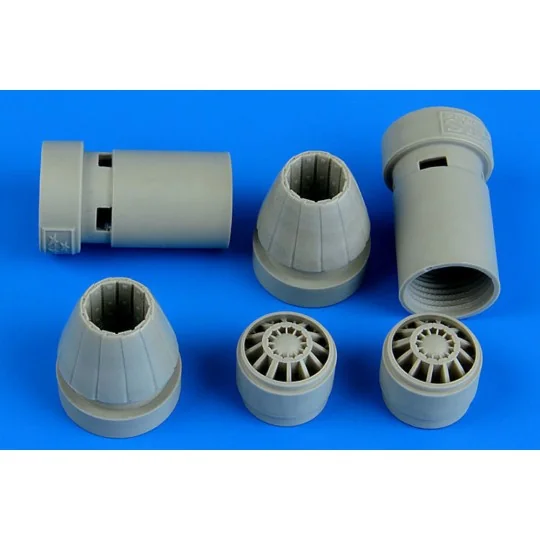 F/A-18E/F Super Hornet exhaust nozzles-c, 1/72 - Aires 7325