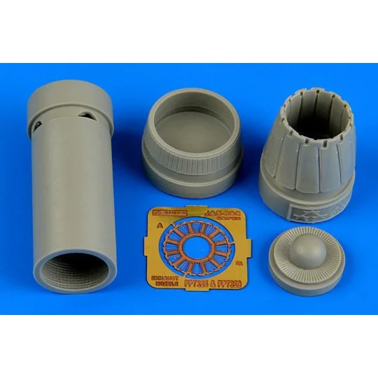 JAS-39C Gripen exhaust nozzle-closed f.R - Aires 7326
