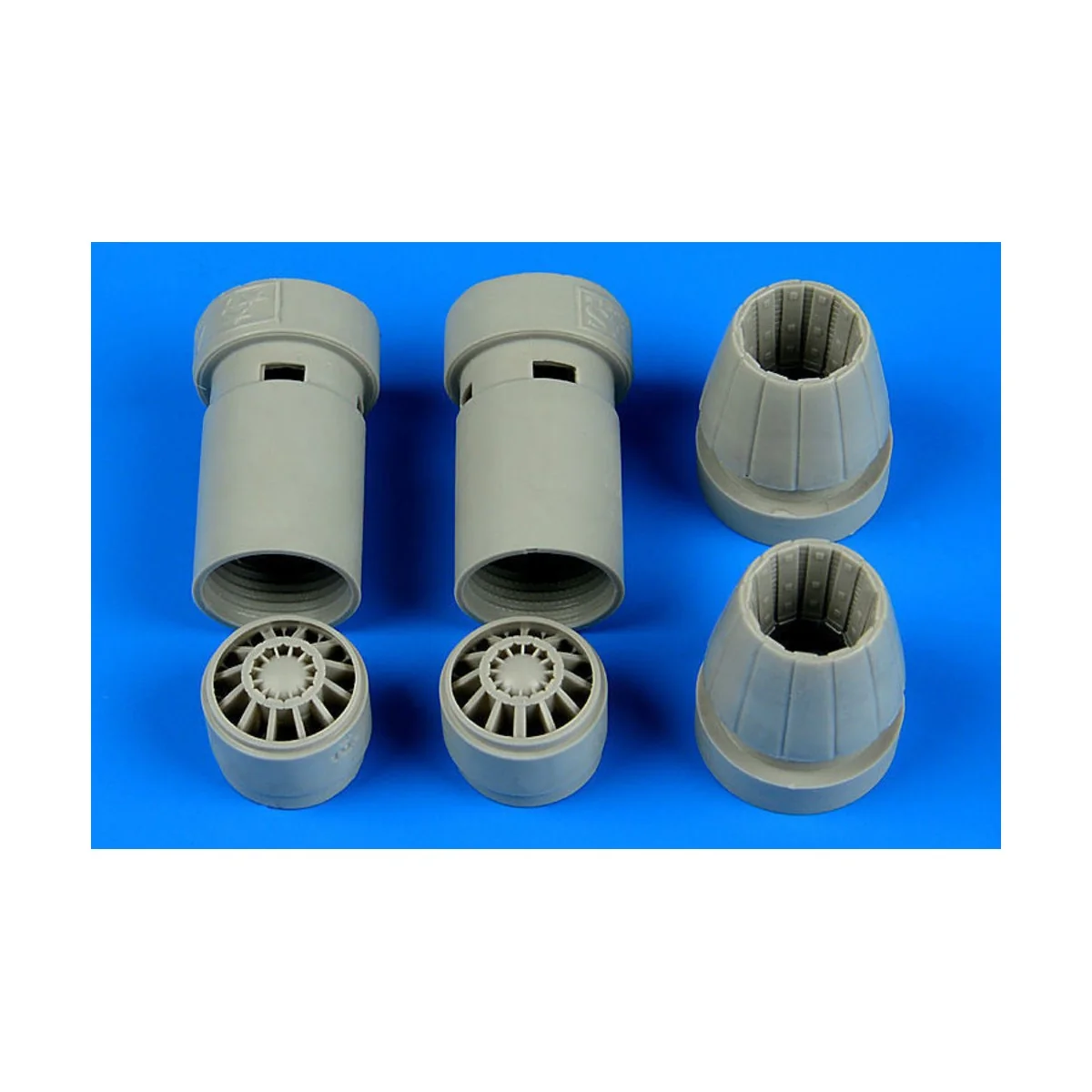F/A-18E/F Super Hornet exhasut nozzles, 1/72 - Aires 7327 F/A-18E/F Super Hornet exhasut nozzles, 1/72 - Aires 7327