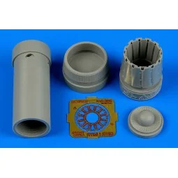 JAS-39C Gripen exhaust nozzle-opened f.R - Aires 7329