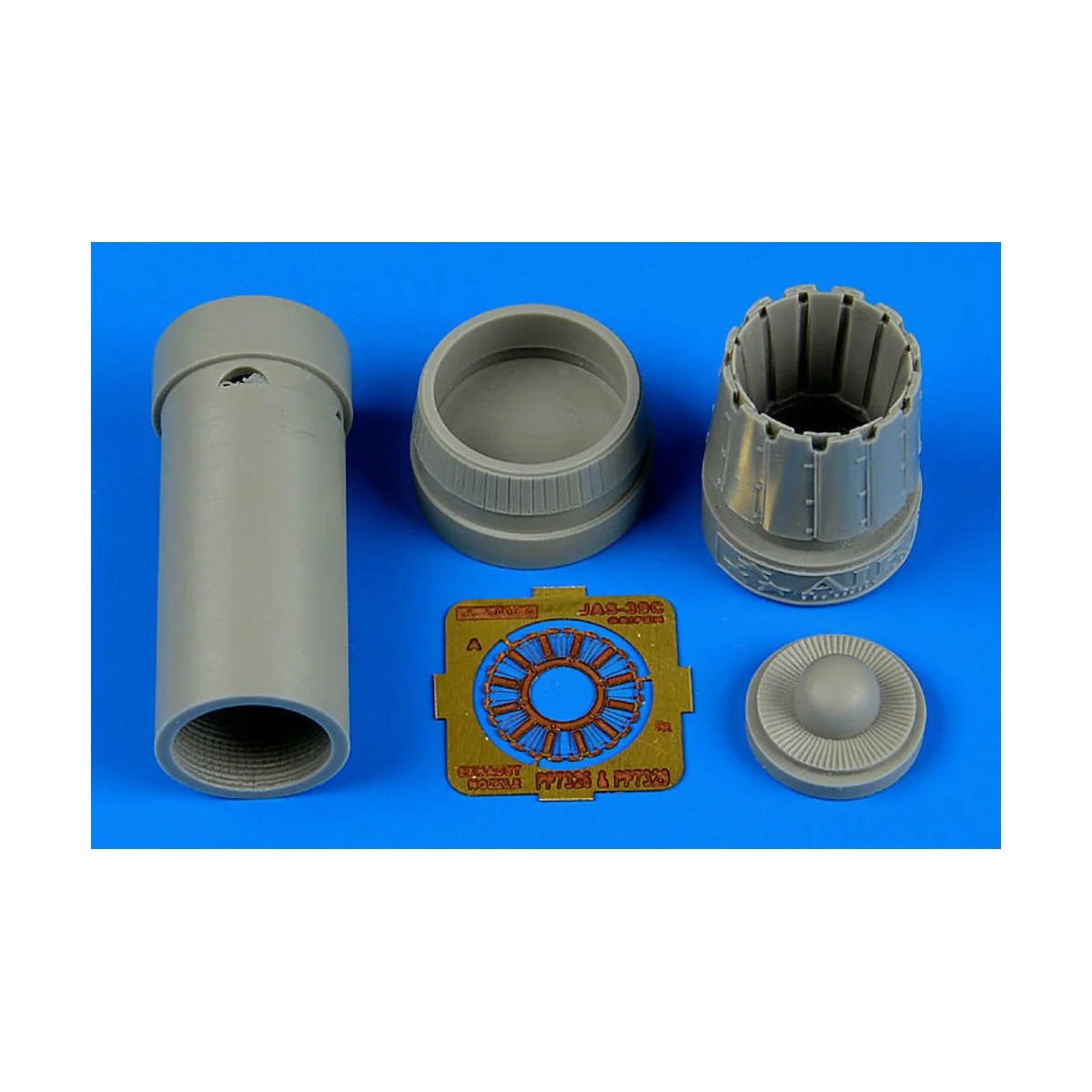 JAS-39C Gripen exhaust nozzle-opened f.R, 1/72 - Aires 7329 JAS-39C Gripen exhaust nozzle-opened f.R, 1/72 - Aires 7329