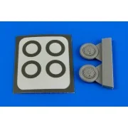 I-153 wheels&paint masks f.ICM - Aires 7333