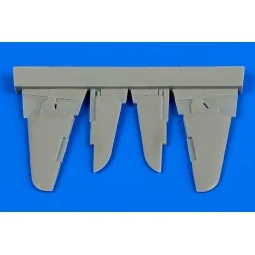 Yak-3 control surfaces for Zvezda, 1/72 - Aires 7335
