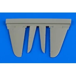 A6M2 Zero control surfaces for Tamiya, 1/72 - Aires 7336