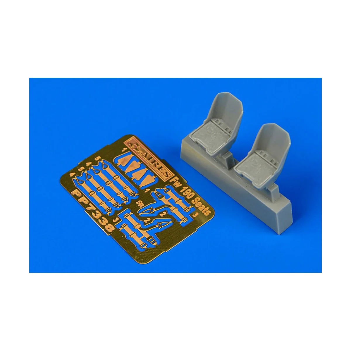 Fw 190 seats for Eduard, 1/72 - Aires 7338