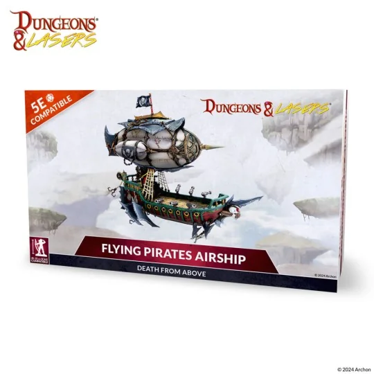 Dungeons & Lasers DEUSLAIR: FLYING PIRATES AIRSHIP - Archon Studio ...