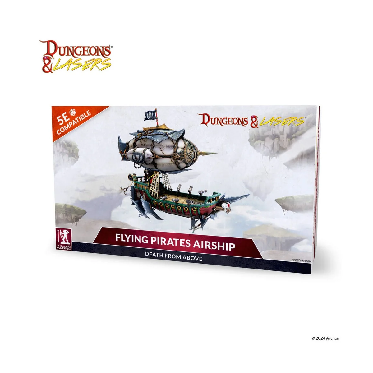 Dungeons & Lasers DEUSLAIR: FLYING PIRATES AIRSHIP - Archon Studio ...