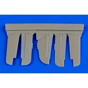 Fw 190A control surfaces for Eduard, 1/72 - Aires 7341