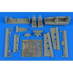 L-29 Delfin cockpit set for AMK, 1/72 - Aires 7345